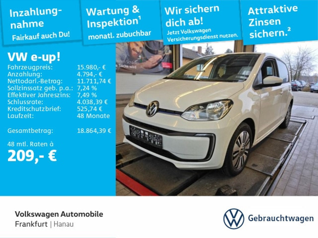 Volkswagen e-Up! 2022 Elektrisch
