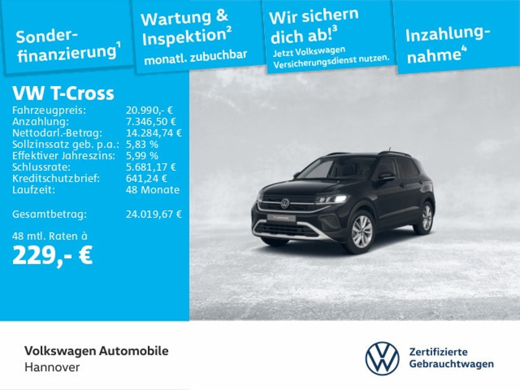 Volkswagen T-Cross 2025 Benzine
