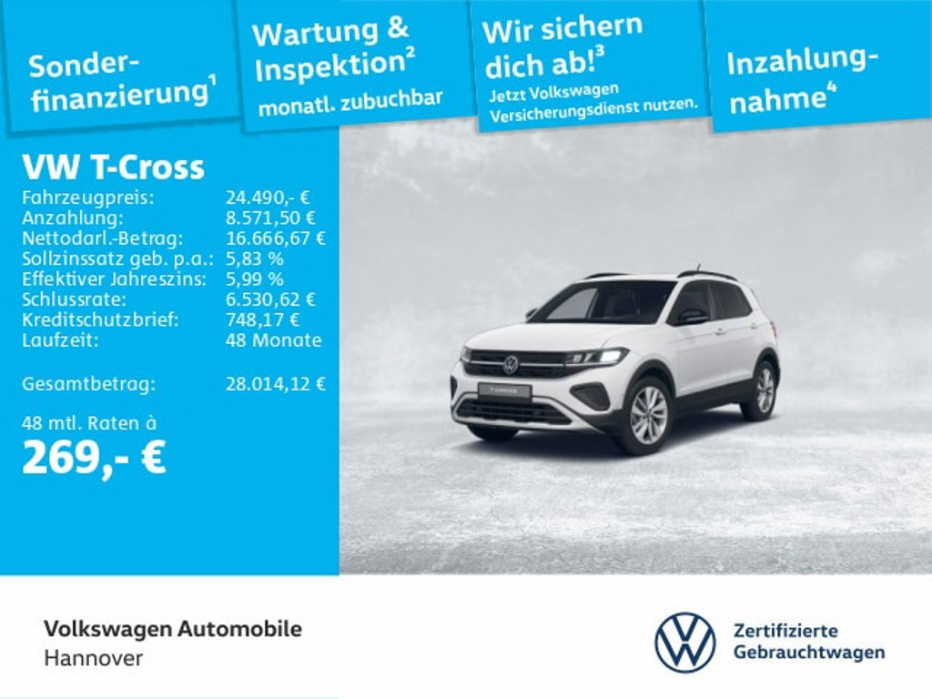 Volkswagen T-Cross 2025 Benzine