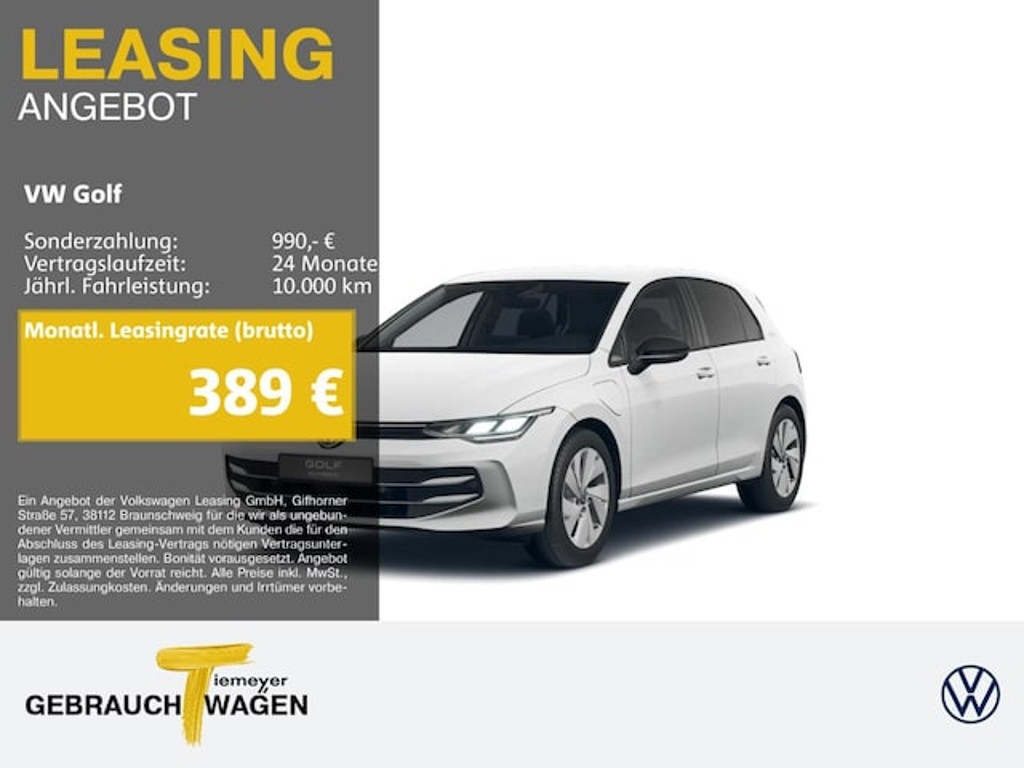 Volkswagen Golf 2025 Hybride Benzine
