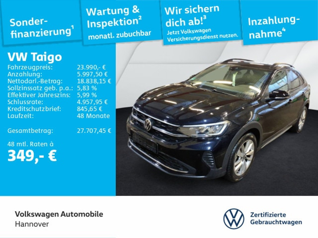 Volkswagen Taigo 2025 Benzine