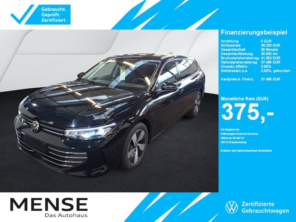 Volkswagen Passat 2025 Hybride Benzine