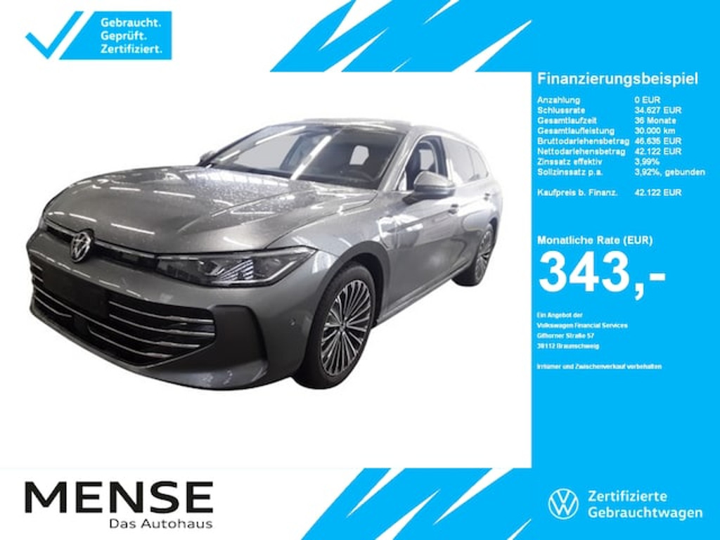 Volkswagen Passat 2025 Hybride Benzine