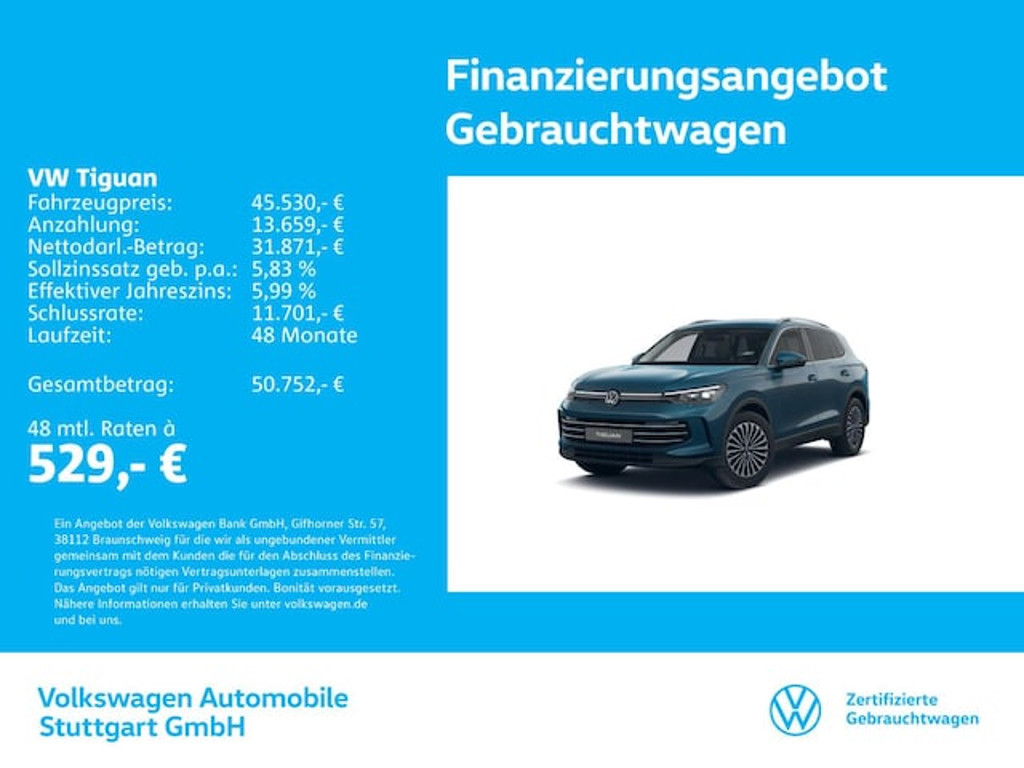 Volkswagen Tiguan 2025 Benzine