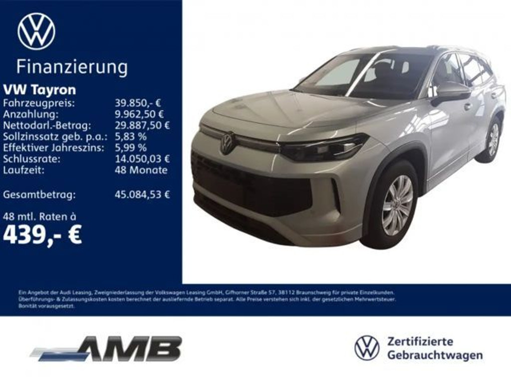 Volkswagen Tayron 2025 Benzine