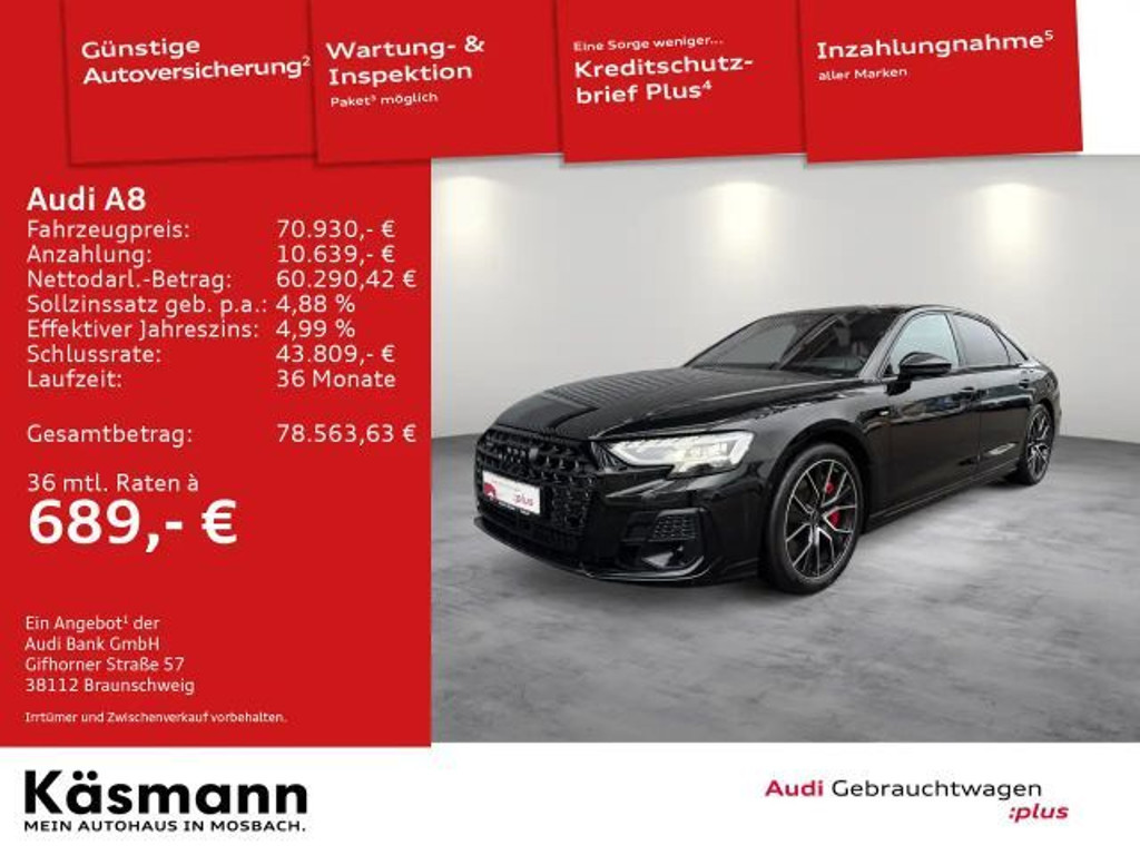 Audi A8 2022 Hybride Benzine