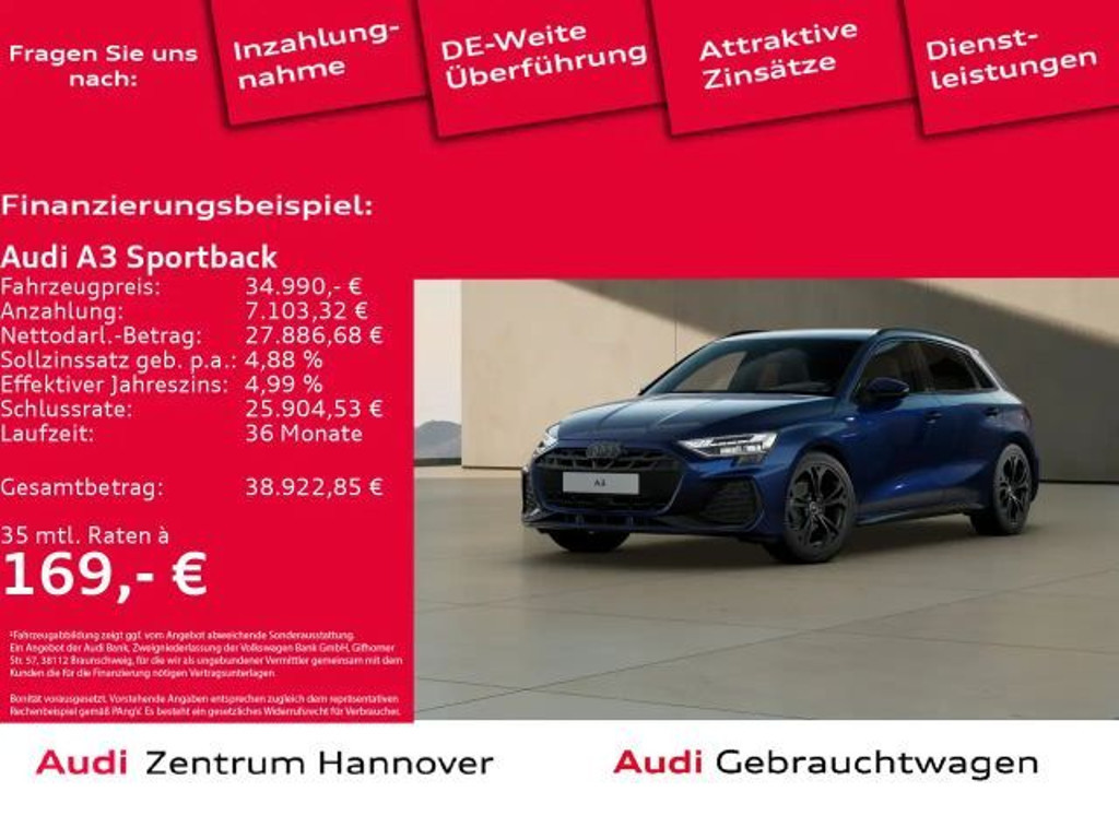 Audi A3 2024 Benzine