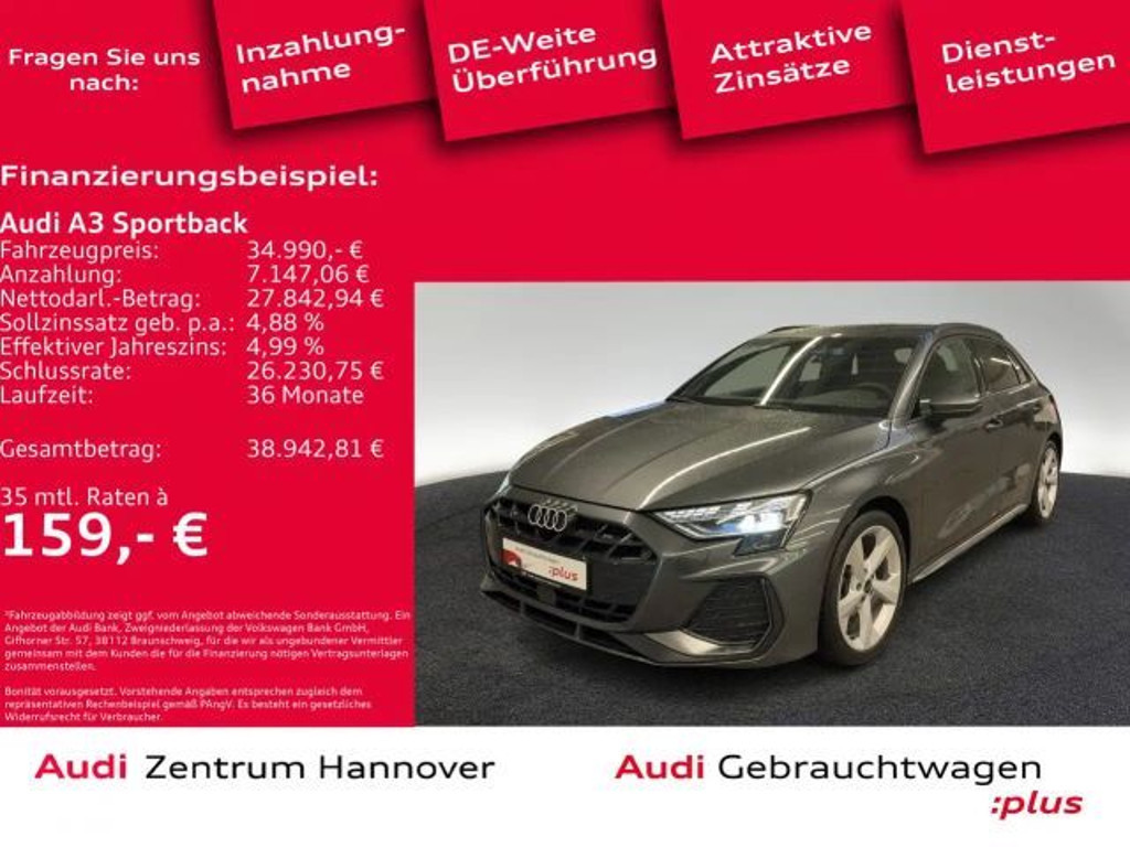 Audi A3 2024 Benzine
