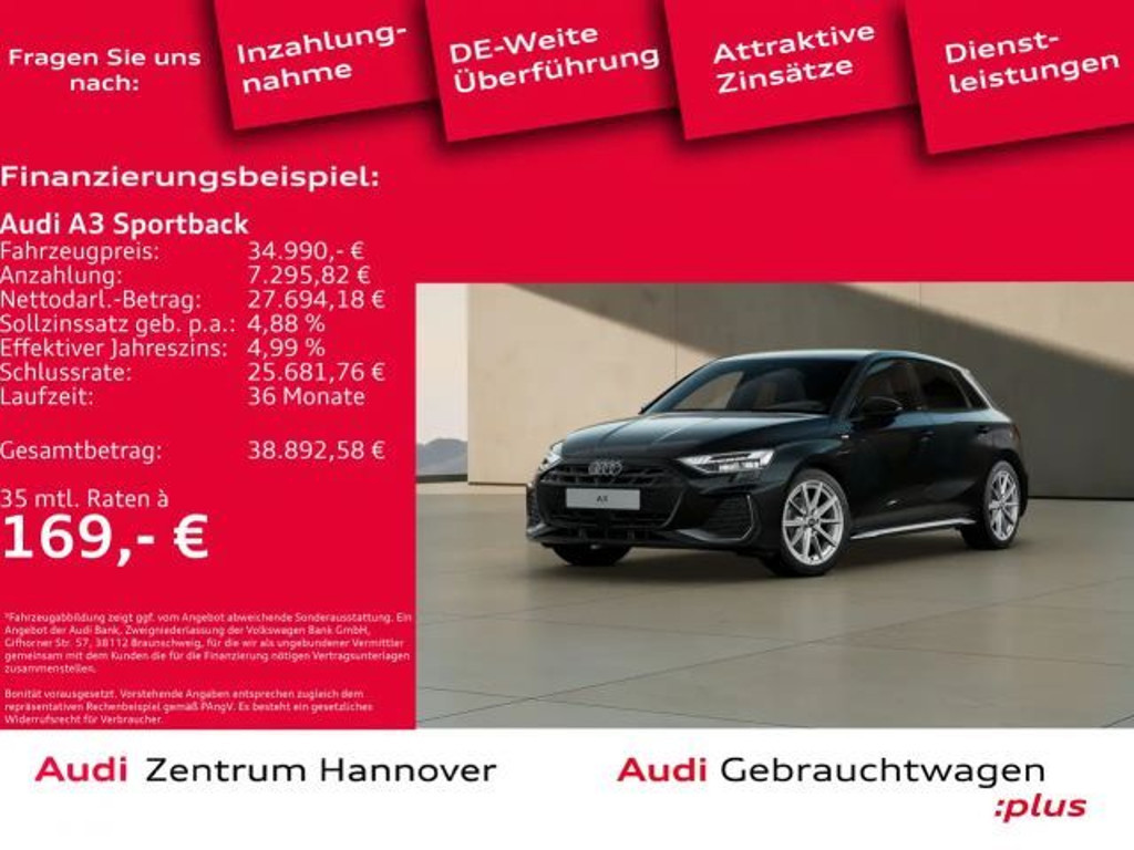 Audi A3 2024 Benzine