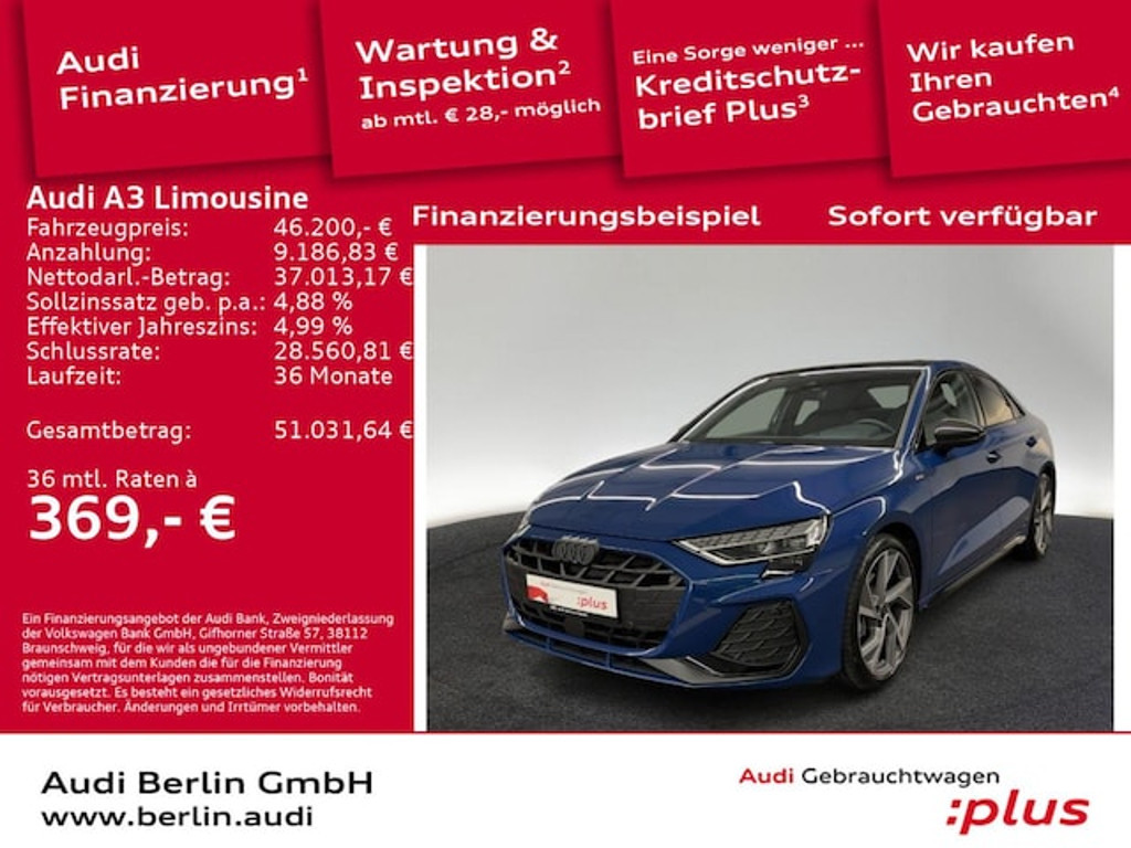 Audi A3 2025 Benzine