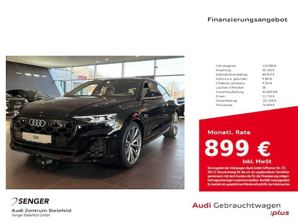 Audi Q8 2026 Hybride Benzine