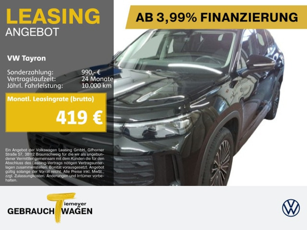 Volkswagen Tayron 2025 Benzine