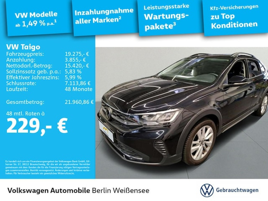 Volkswagen Taigo 2023 Benzine