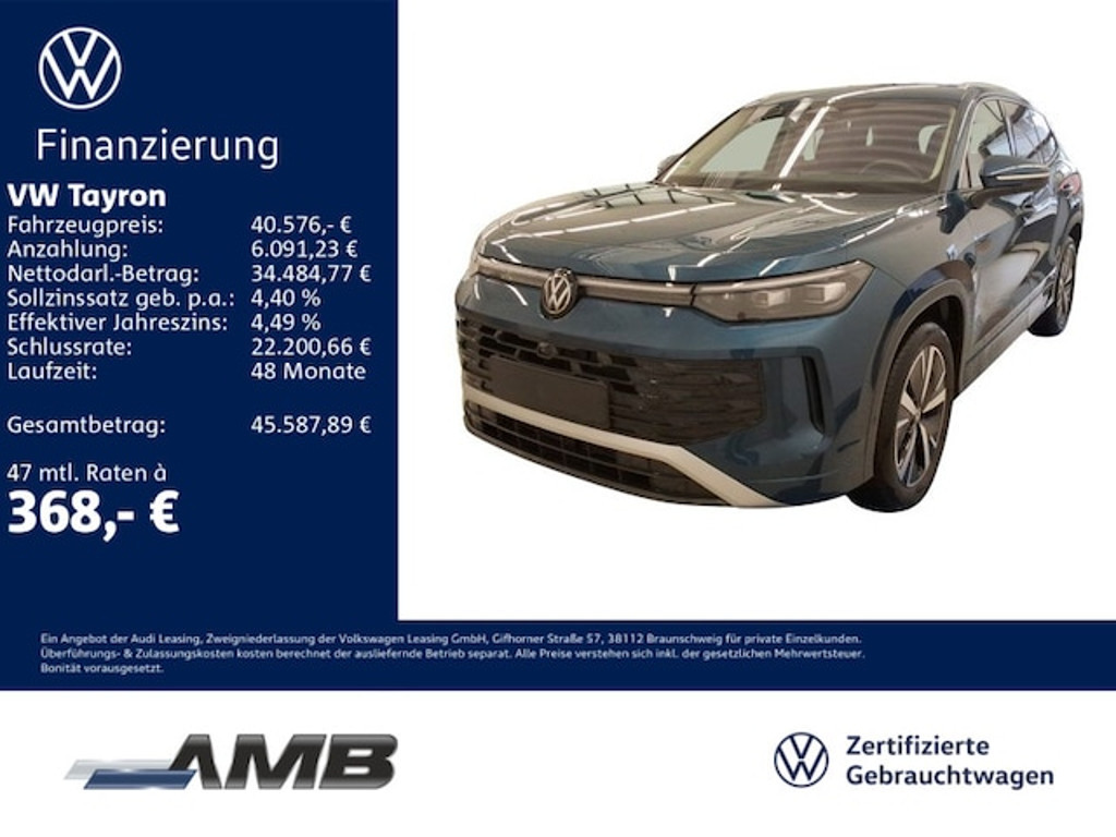 Volkswagen Tayron 2025 Benzine