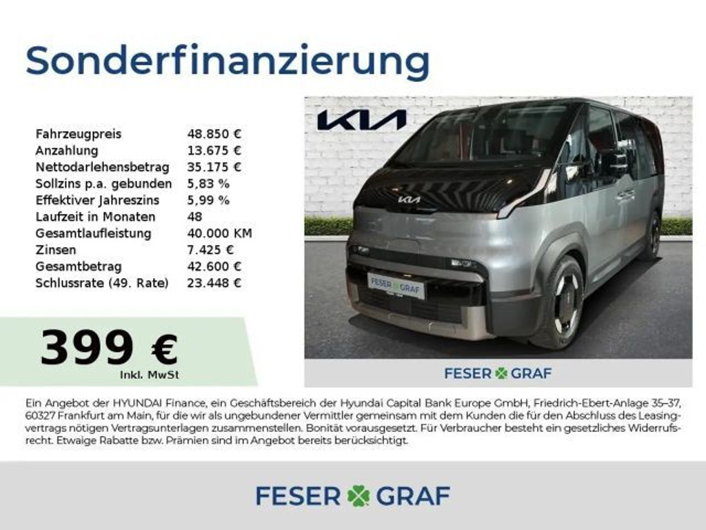 Kia PV5 Passenger 2025 Elektrisch