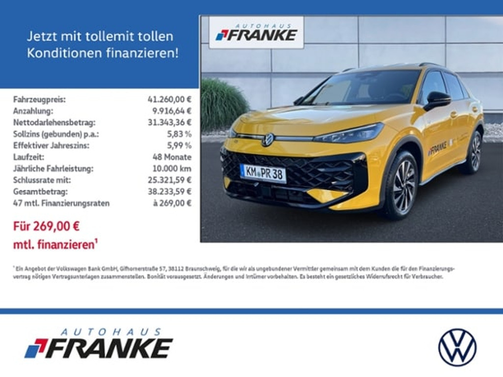 Volkswagen T-Roc 2025 Benzine