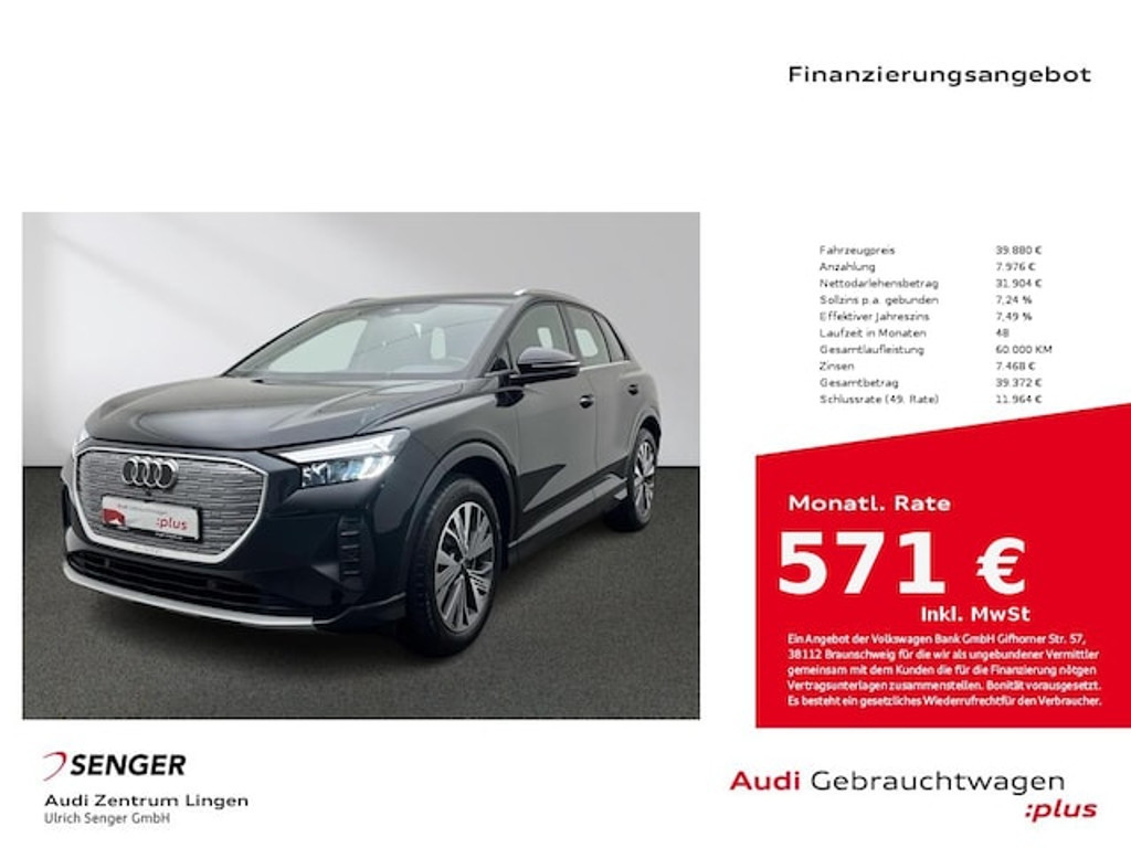 Audi Q4 e-tron 2023 Elektrisch