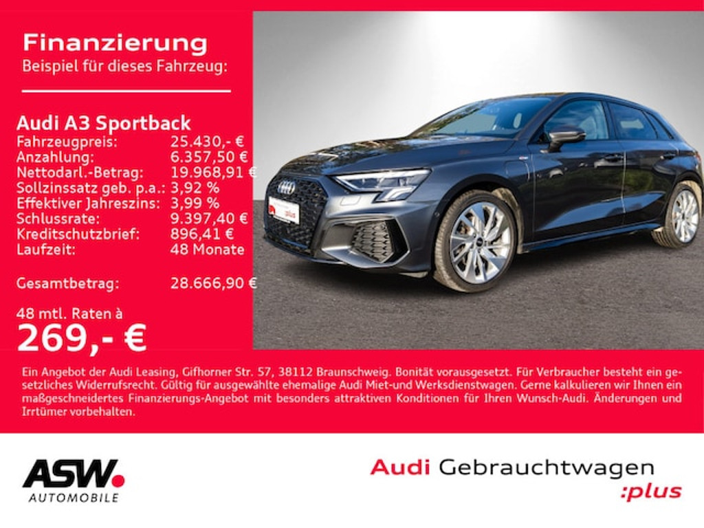 Audi A3 2022 Hybride Benzine