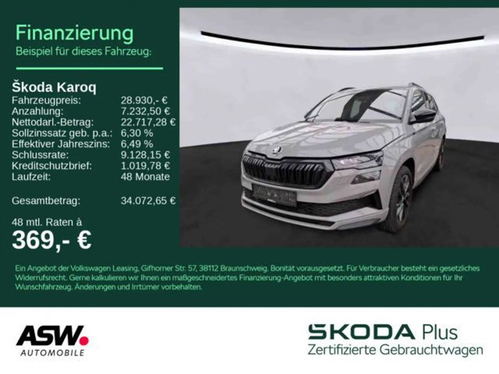 Skoda Karoq 2022 Benzine