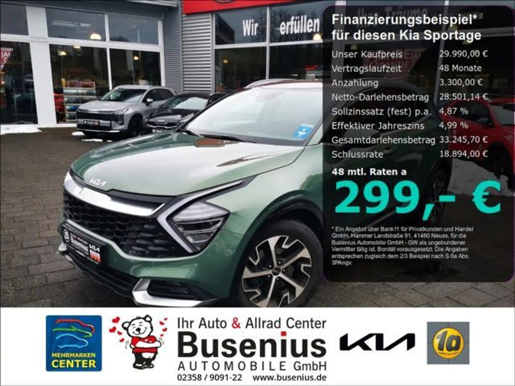Kia Sportage 2022 Benzine