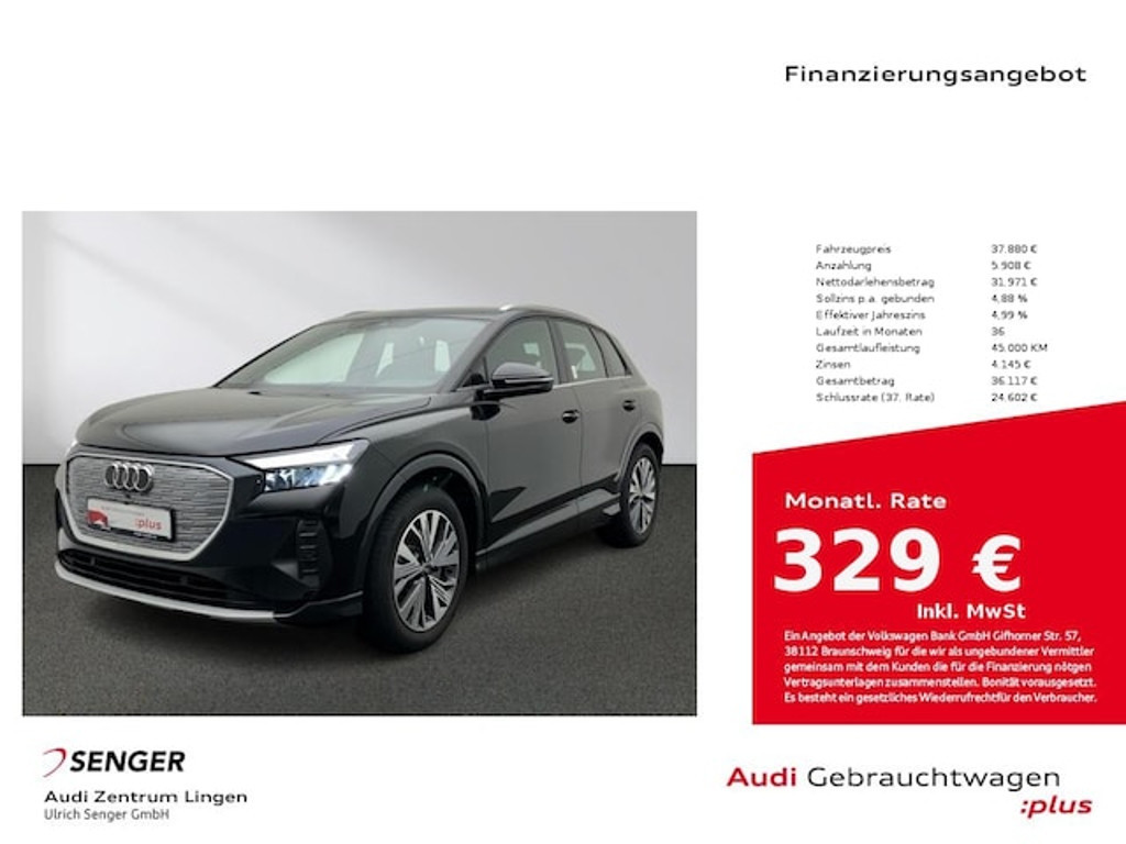 Audi Q4 e-tron 2023 Elektrisch
