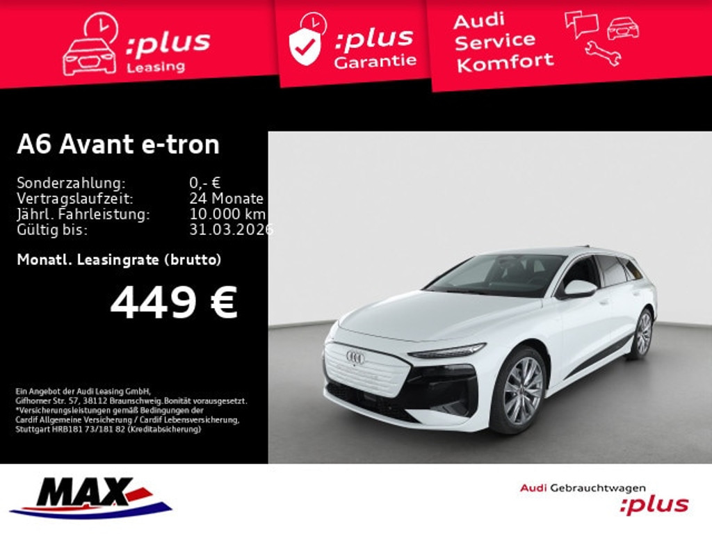 Audi A6 e-tron 2025 Elektrisch