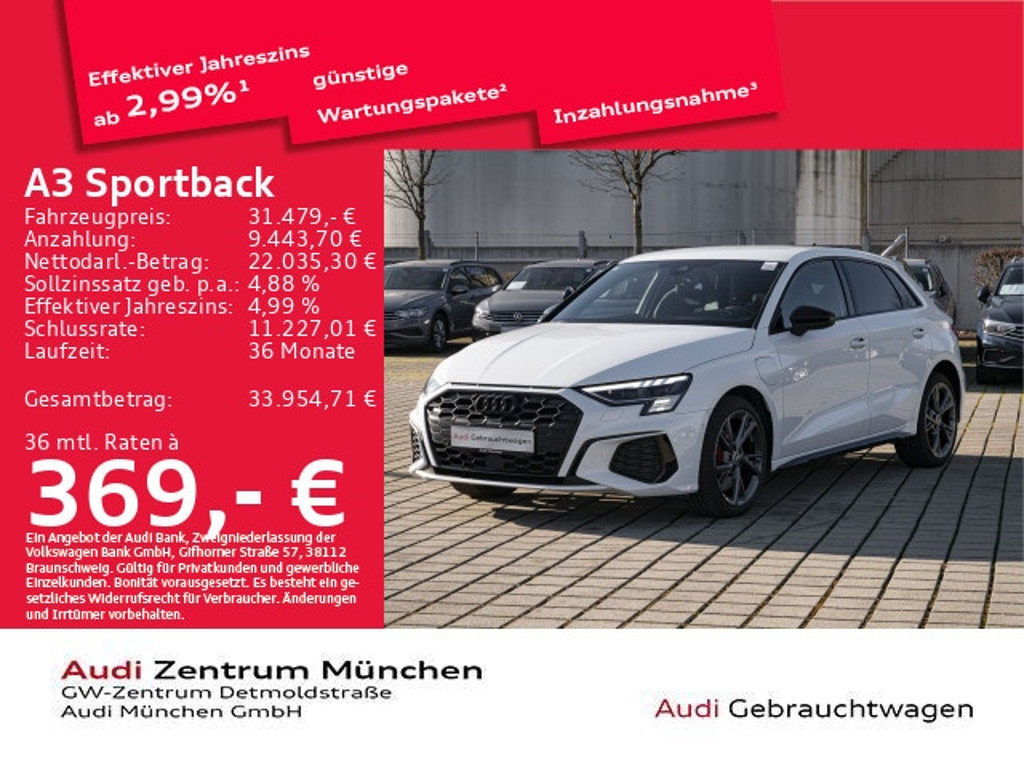 Audi A3 2022 Hybride Benzine