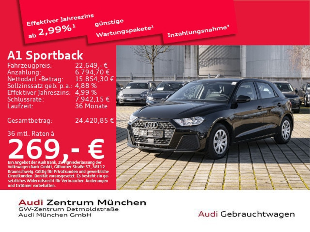 Audi A1 2023 Benzine