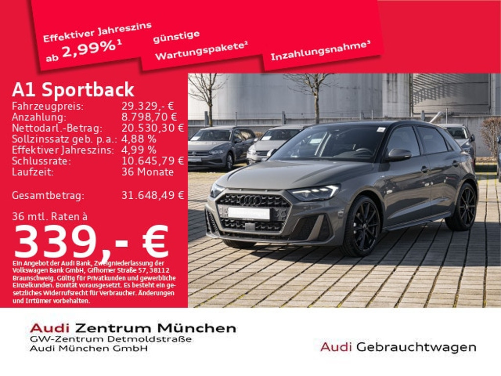 Audi A1 2022 Benzine