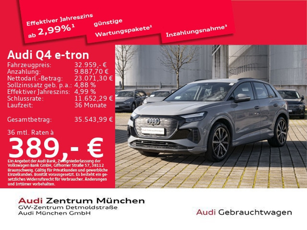 Audi Q4 e-tron