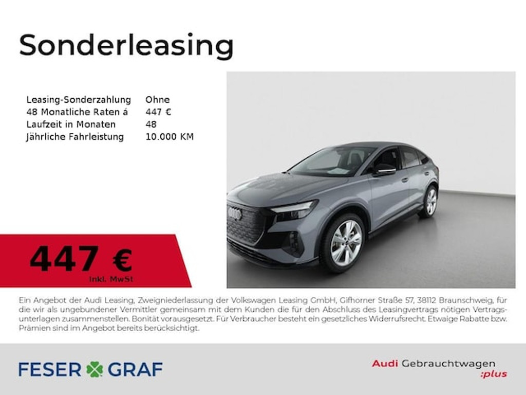 Audi Q4 e-tron 2025 Elektrisch