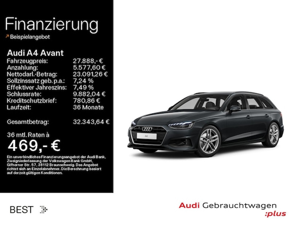 Audi A4 2023 Benzine