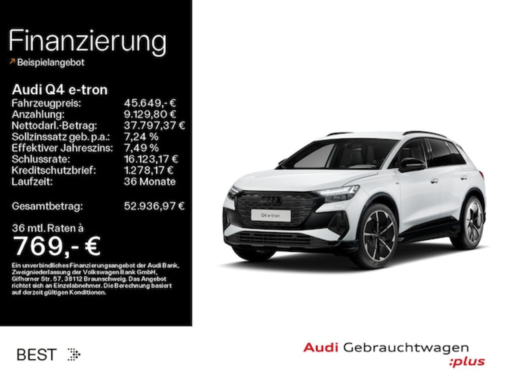 Audi Q4 e-tron 2025 Elektrisch