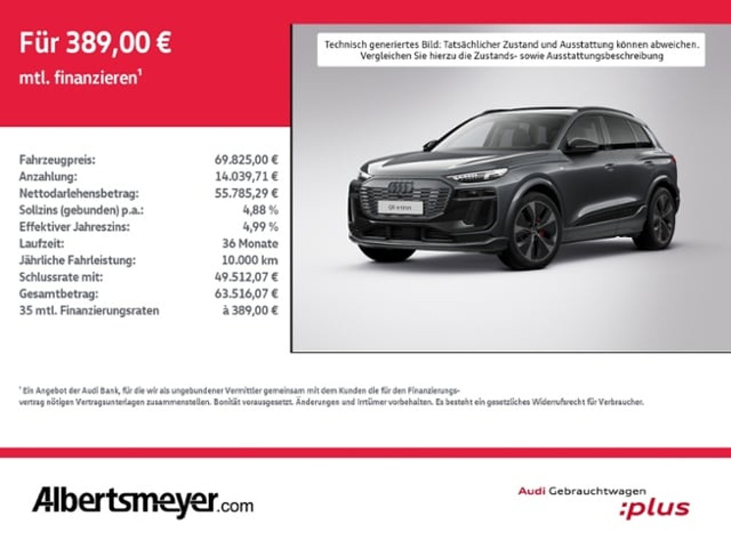 Audi Q6 e-tron 2025 Elektrisch