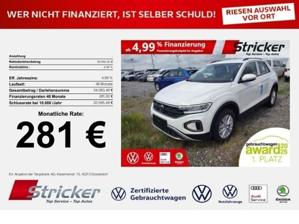 Volkswagen T-Roc 2025 Benzine