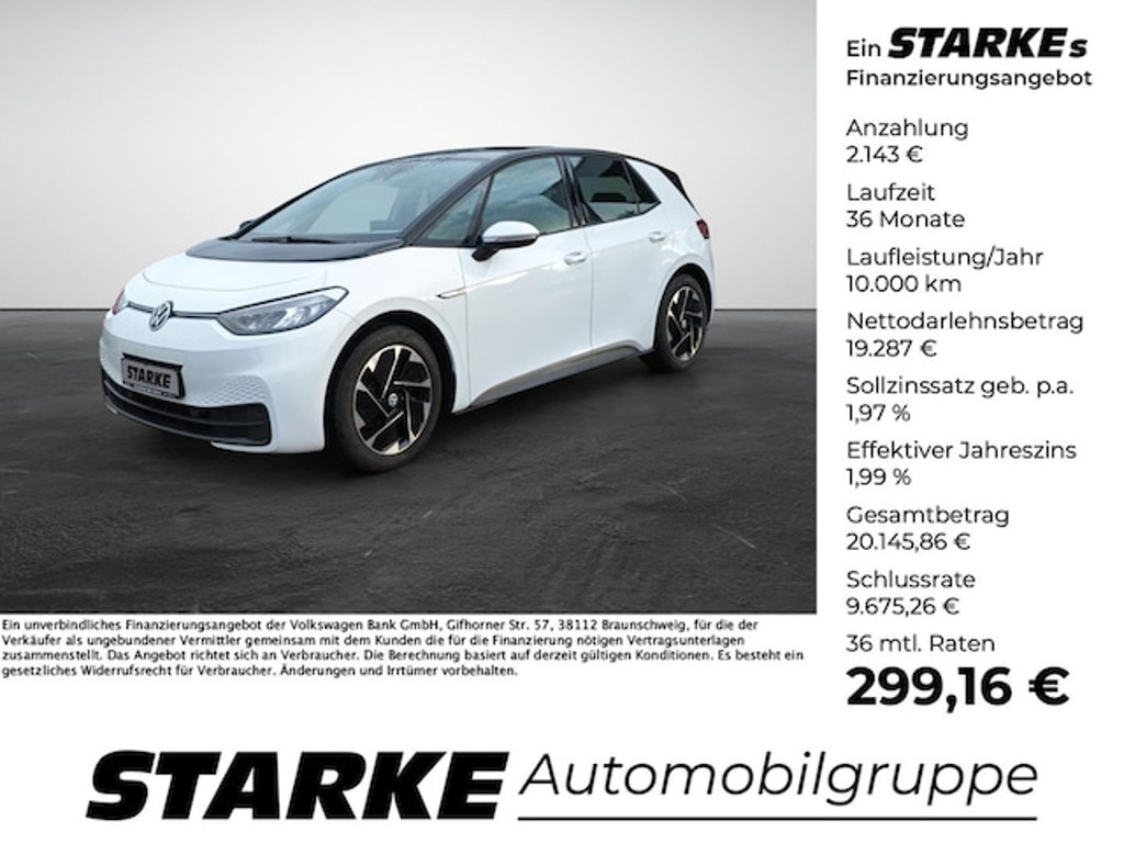 Volkswagen ID.3 2021 Elektrisch