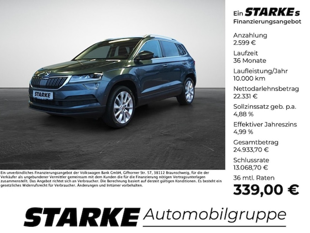Skoda Karoq 2021 Benzine