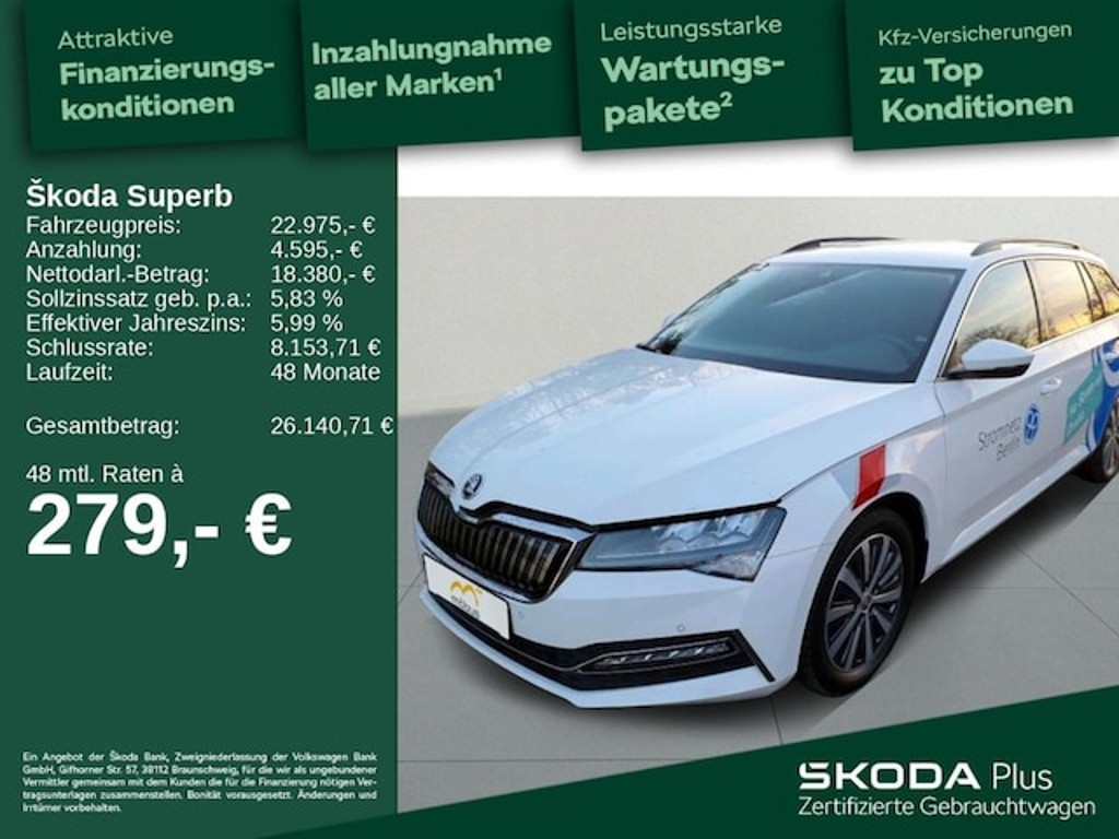 Skoda Superb 2021 Hybride Benzine