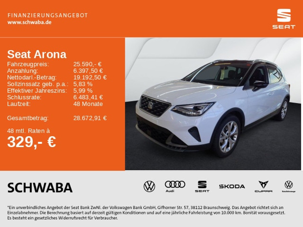 Seat Arona 2025 Benzine