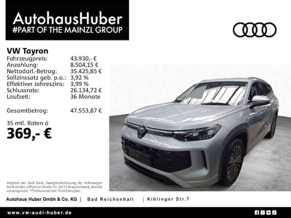 Volkswagen Tayron 2025 Diesel