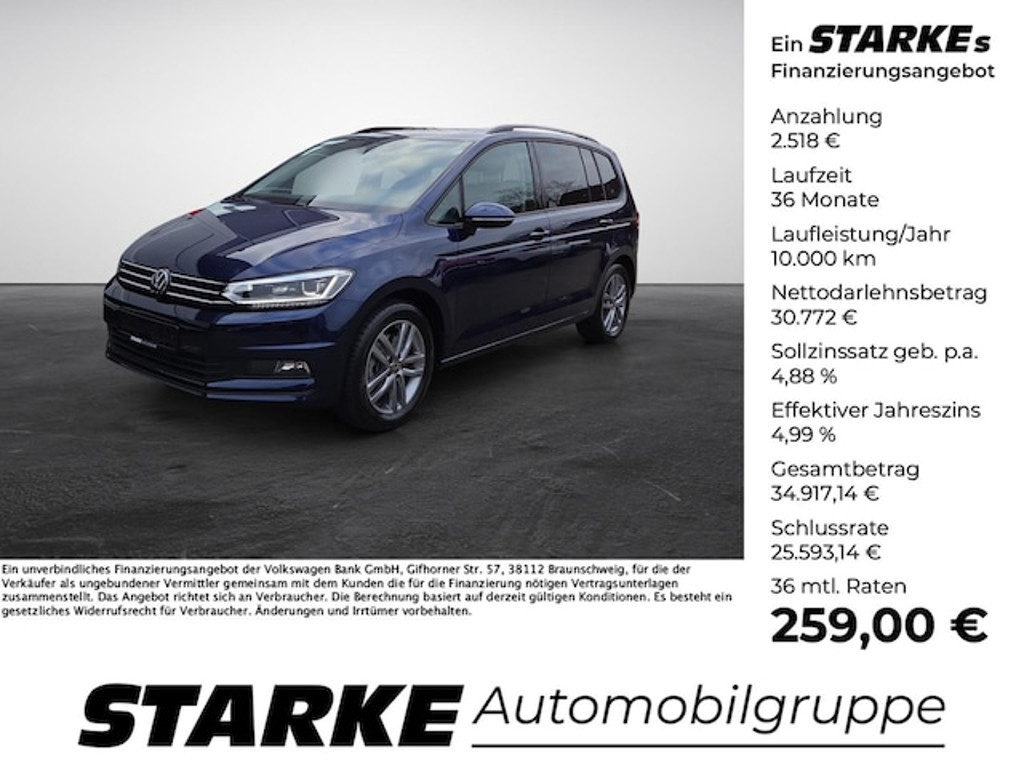 Volkswagen Touran 2025 Benzine