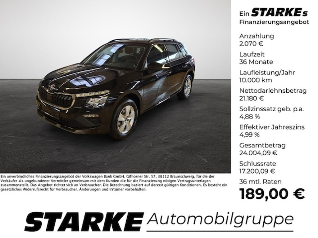 Skoda Kamiq 2025 Benzine