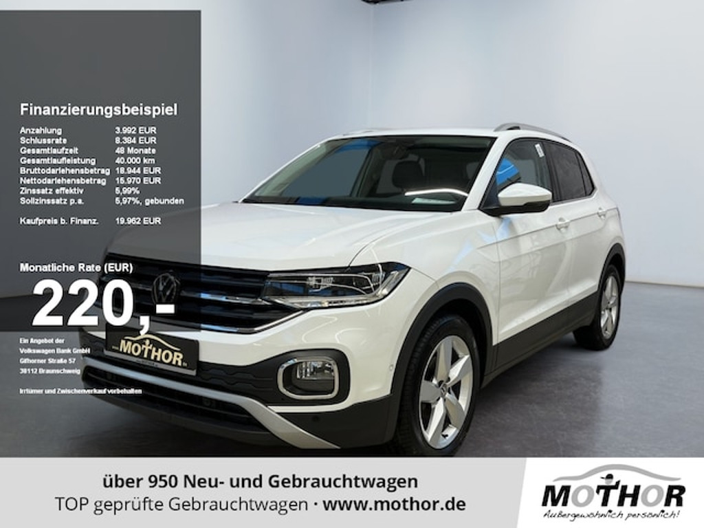 Volkswagen T-Cross 2022 Benzine