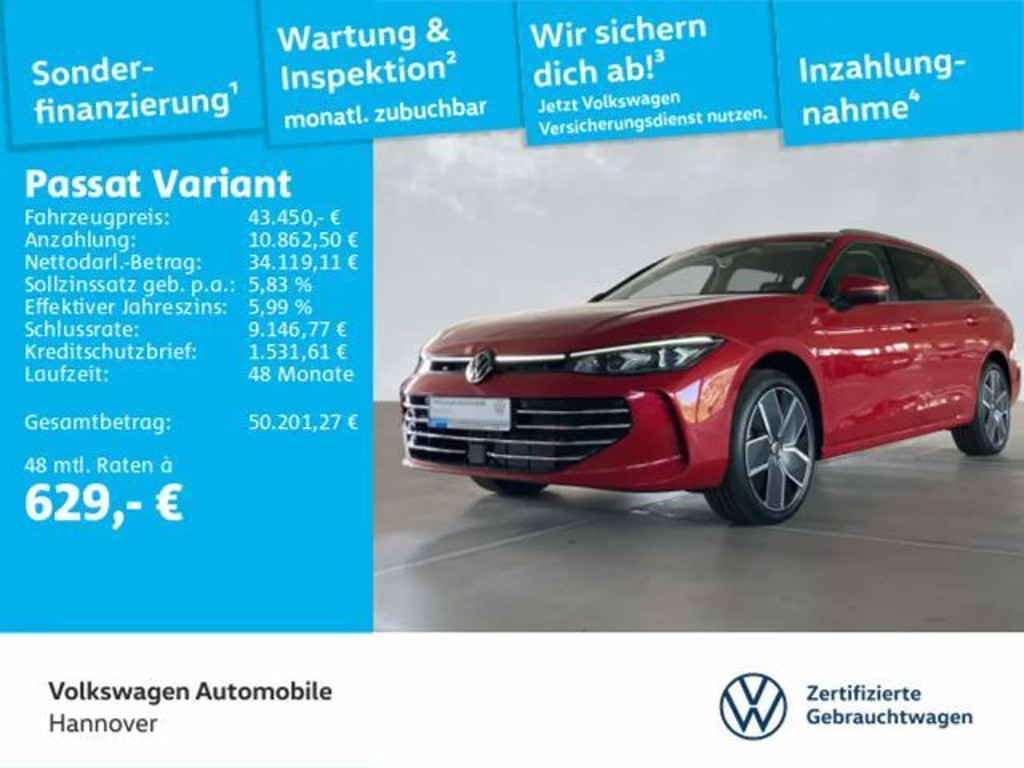 Volkswagen Passat 2025 Hybride Benzine