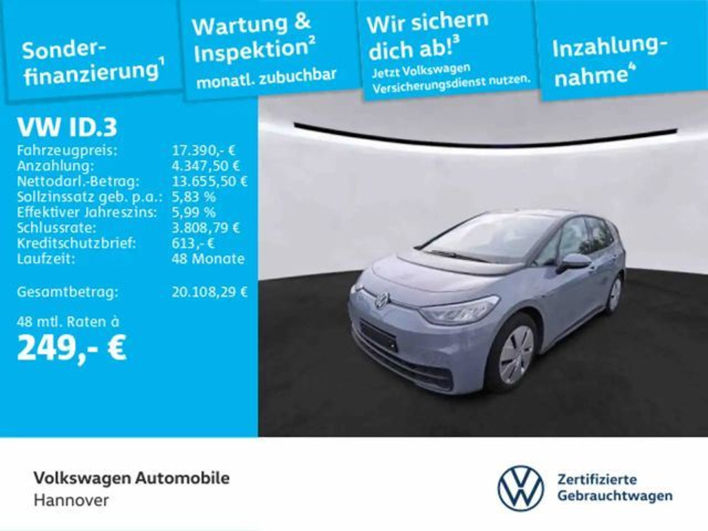 Volkswagen ID.3 2021 Elektrisch