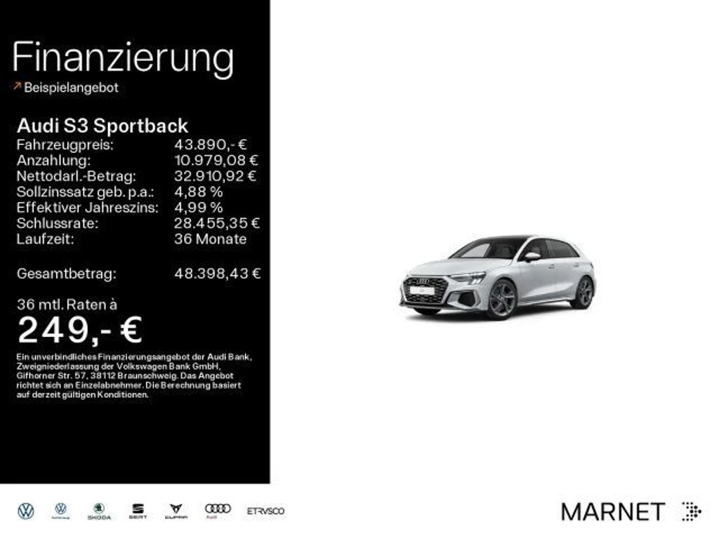 Audi S3 2024 Benzine