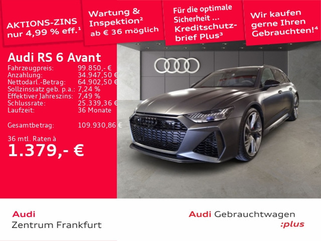 Audi RS6 2022 Benzine