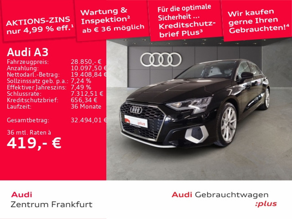 Audi A3 2023 Benzine