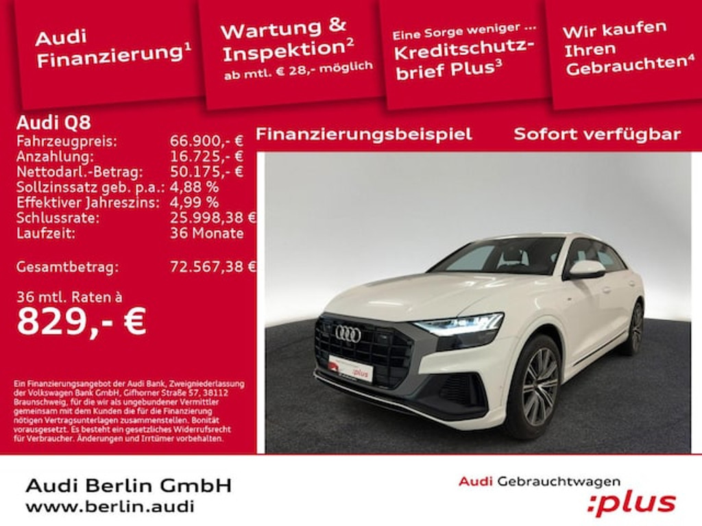 Audi Q8 2022 Benzine