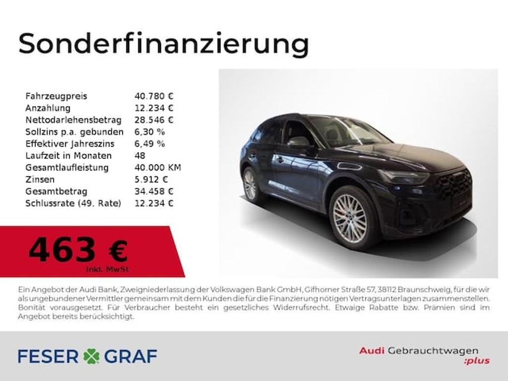 Audi Q5 2022 Hybride Benzine